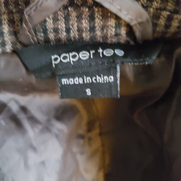 Academic blazer brown houndstooth small - Picture 3 of 6